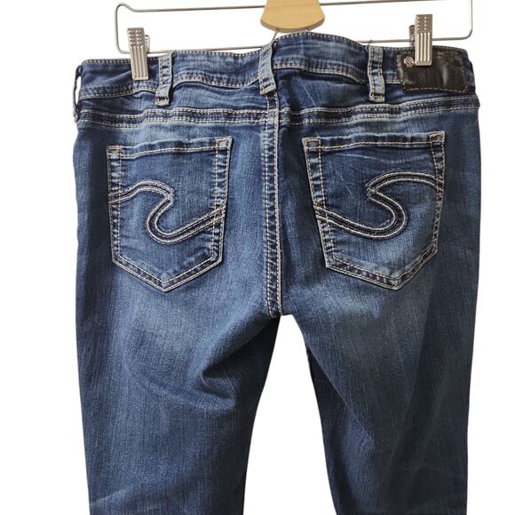 Silver Jeans Suki Mid Super Skinny Jeans Size W33/L31 - Picture 4 of 12